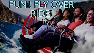 Fun Fly Over Ride.  Wild West. Las Vegas. Full Complete Movie.