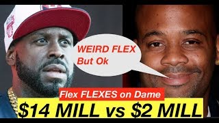 BREAKING UPDATE: Funk Flex FLEXES on Dame Dash with Net Worth in Response WEIRD FLEX BUT OK (LOL)