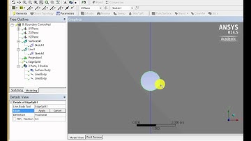 Flow Past a Cylinder – Estimation of Lift Force Using User-Defined Functions in Ansys - Geometry