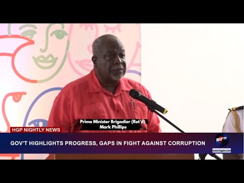 GOVERNMENT HIGHLIGHTS PROGRESS, GAPS IN FIGHT AGAINST CORRUPTION