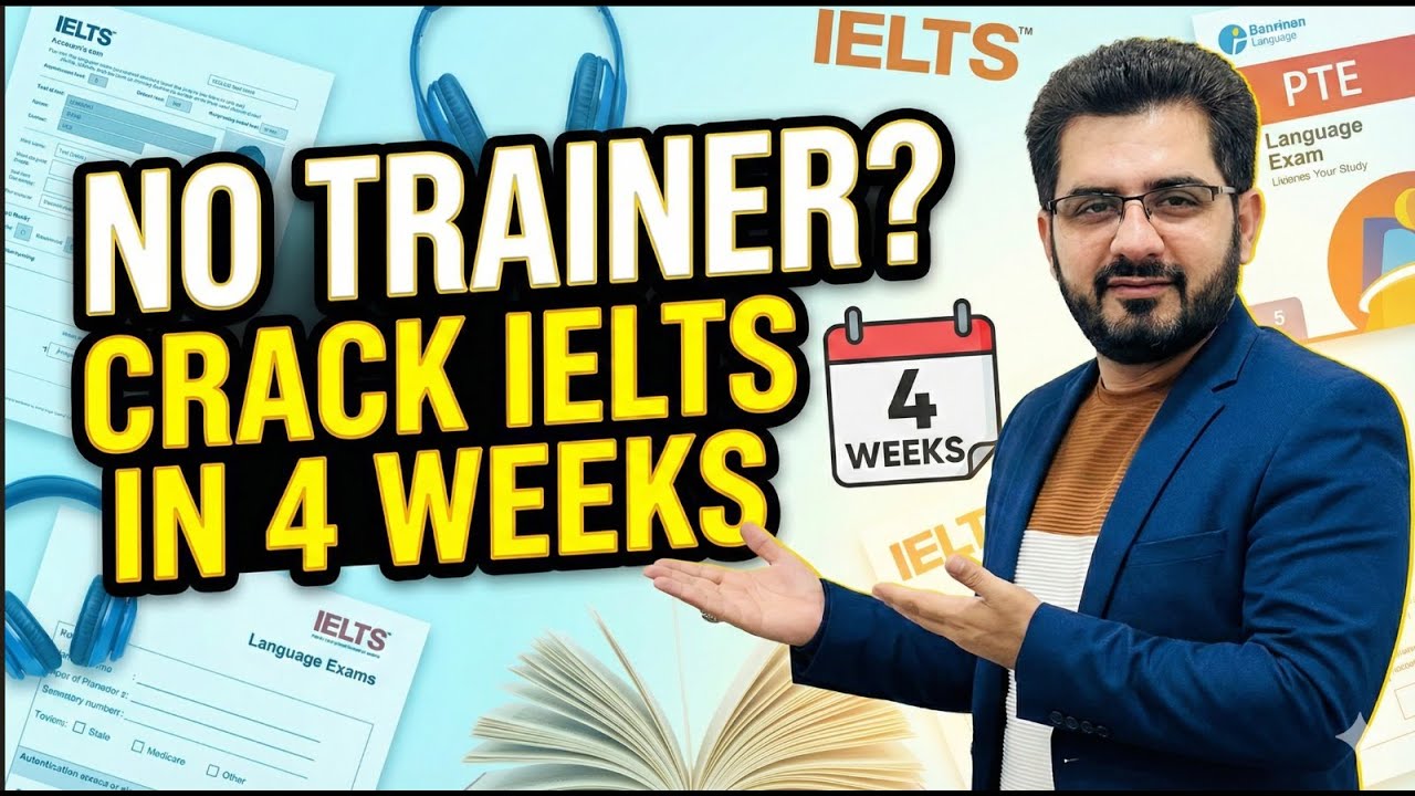 4-Week IELTS Self-Study Plan (No Teacher Needed)