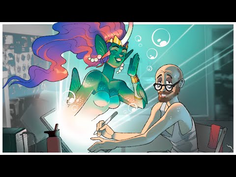 Drawing Mermaids Everyday To Fight My Artistic Burnout