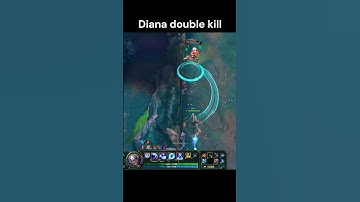 Diana Double Kill #leagueoflegends #shorts #fyp