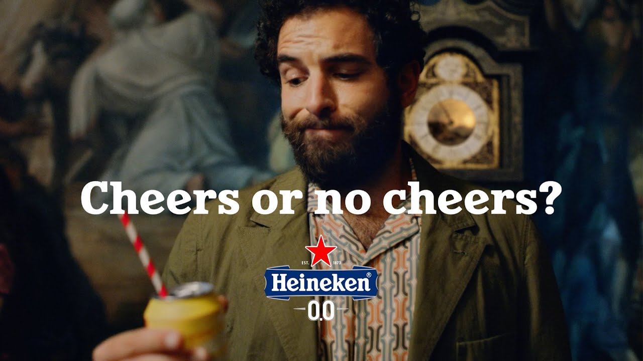 Heineken 0.0 – Cheers with No Alcohol. Now You Can. AD
