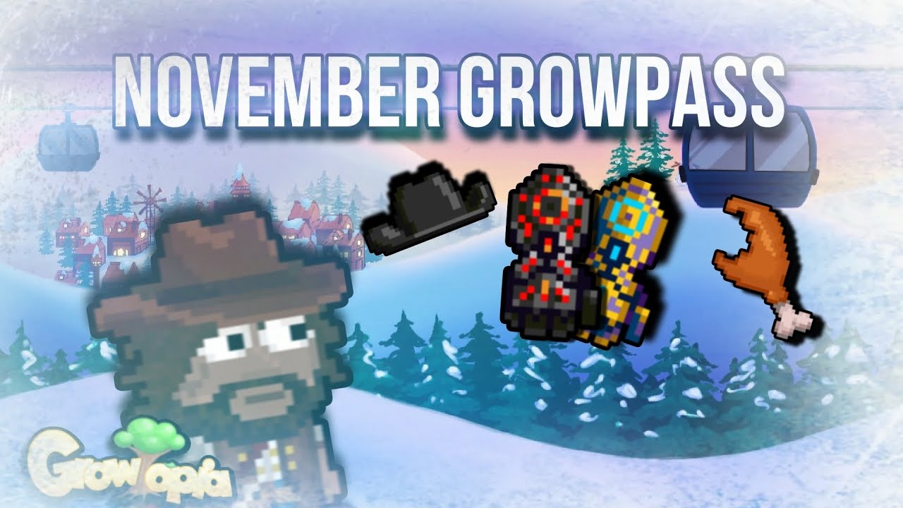 NOVEMBER GROWPASS REVIEW! *FISTS OF THE UNDERCITY* | GROWTOPIA 