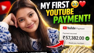 MY 😚FIRST 😭🫀 YOUTUBE PAYMENT ❤️| MY WHOLE 💰💲 YOUTUBE JOURNEY | DON'T DO❌THESE MISTAKES 🙅🏼‍♀️