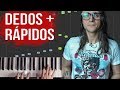 3 exercícios para aumentar a velocidade dos dedos no PIANO | Como tocar piano