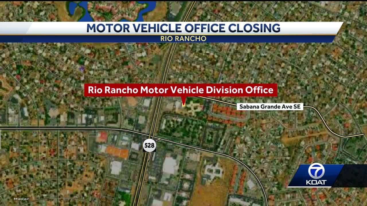 Motor vehicle division office in Rio Rancho to close at end of year ...