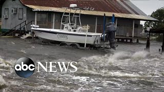 Barry gains strength as it approaches landfall