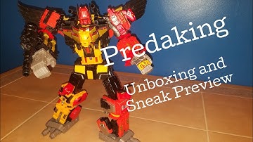 Power of the Primes Predaking Titan Class Figure - Unboxing & Sneak Preview