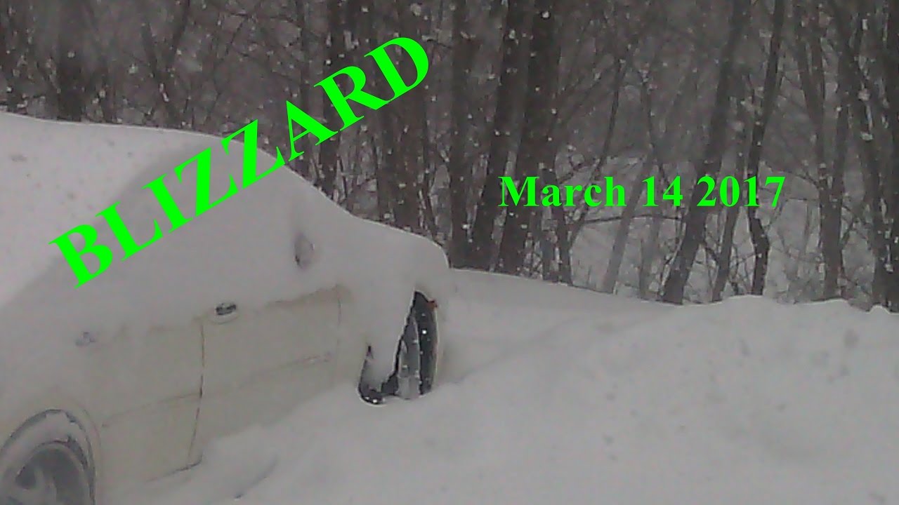 Blizzard March 2017 - YouTube