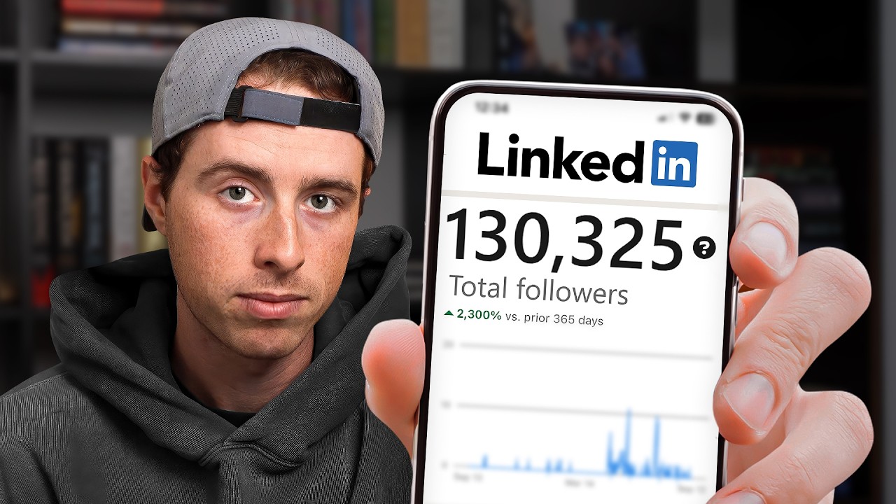 Easiest Way To Grow on LinkedIn From Scratch (Exactly What I Did) - YouTube