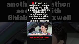 Famous 🔓 Deputy AG Todd Blanche has left the Tallahassee courthouse after meeting with Ghislaine Maxwell. 🔓 Wealth