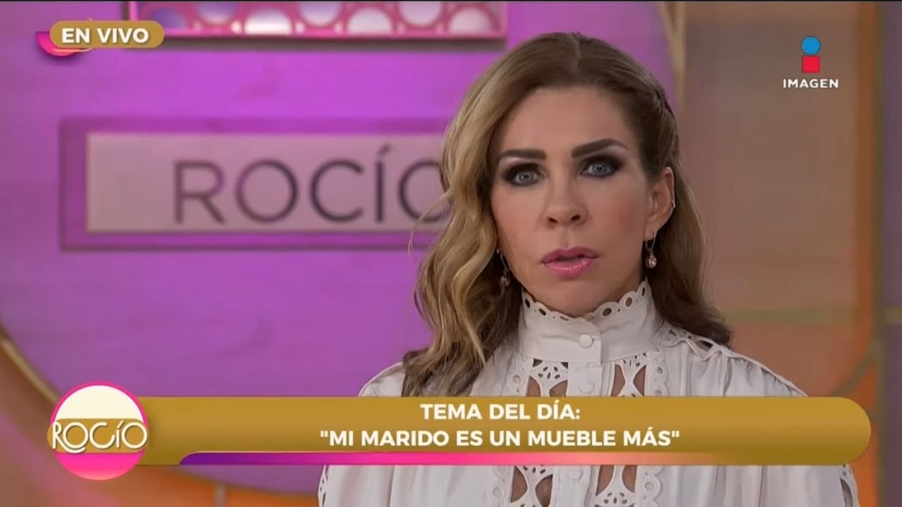 ‘Mi marido es un mueble más en mi casa’ Programa completo Rocío a