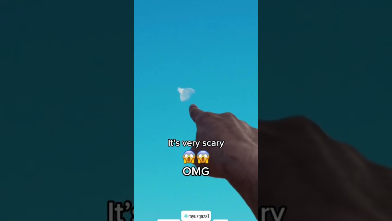 Everyone on the beach was looking at the moon when this happened😱