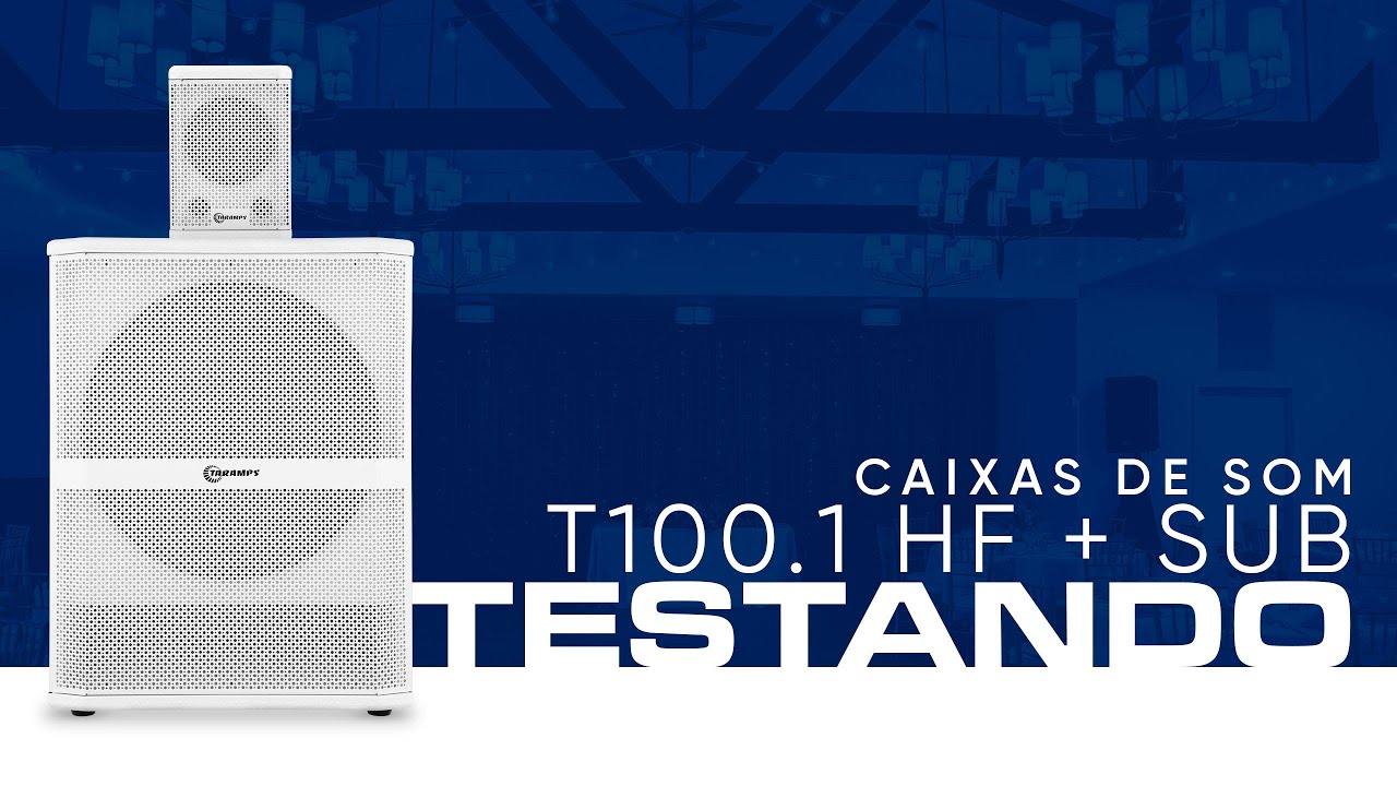 Caixa de Som Taramps T 100.1 HF e T 1200.1 LF Tocando | Michael Jackson - Billie Jean