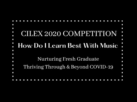 CILEx 2020 (How Do I Learn Best) Beats of Learning