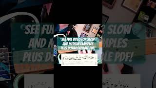 Preview - Line Lesson 13 G Chromatic Spiral Dorian Holdsworth Legato Guitar Lick Technique Style