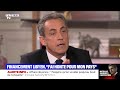 Nicolas Sarkozy était l’invité exceptionnel de Ruth Elkrief