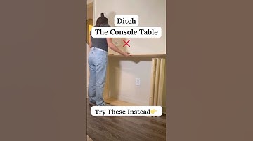 Tired of the same old console table setup? #console #hallway #home