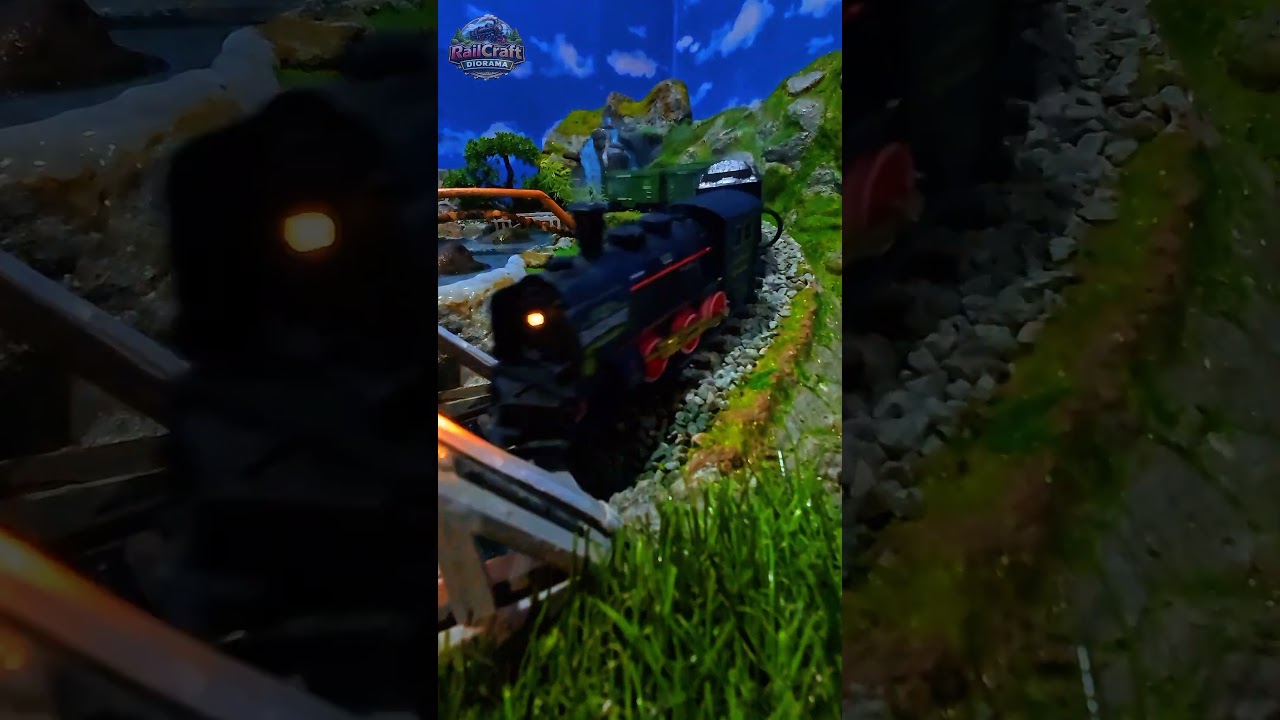 Most Satisfying Mini Steam Train Ever