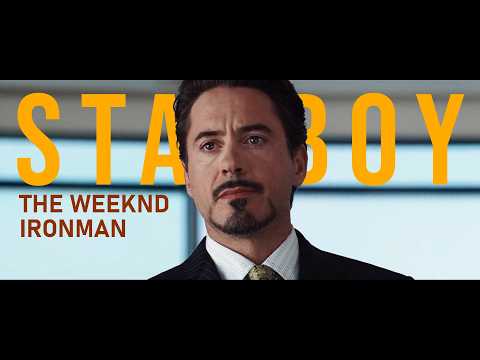 The Weeknd - Starboy | Iron Man Cinematic Edit (4K)