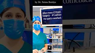Do THIS to Heal Faster After Gynae laparoscopic Surgery or caesarean section delivery ! 👩⚕️🩺