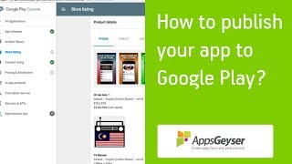 How to publish your app in Google Play - 2018