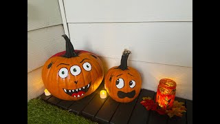 Pumpkin painting | spooky pumpkin | Monster pumpkin | Spiderman pumpkin | Halloween 2022 | Halloween