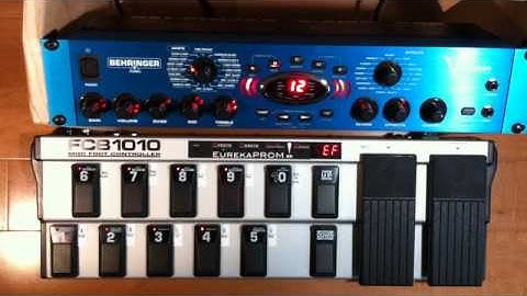 EurekaPROM-enabled FCB1010 with the V-Amp