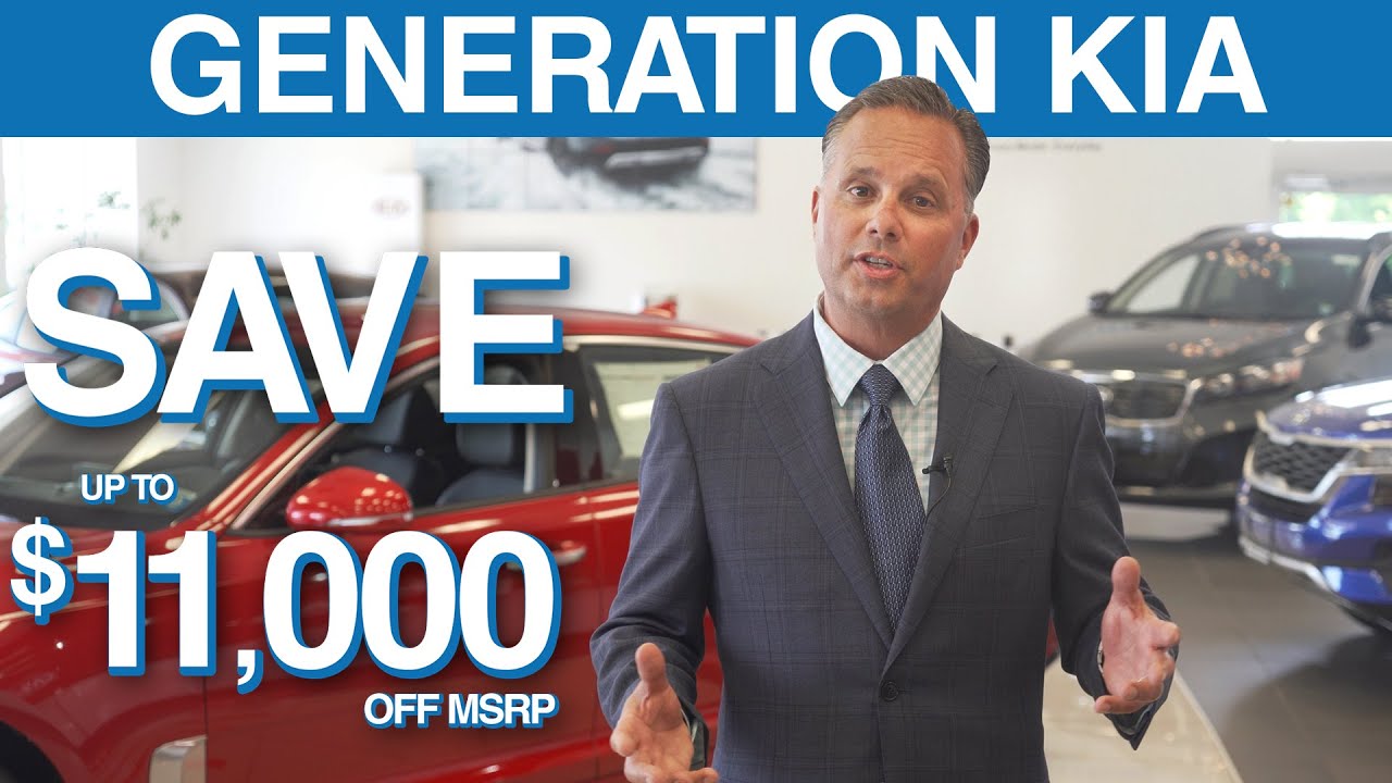 Save Up to 11,000 on Select New Models at Generation Kia Long Island