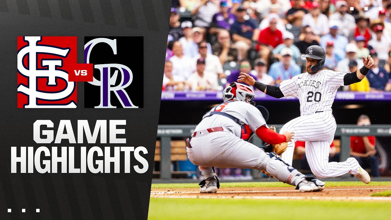 Cardinals vs. Rockies Game Highlights (7/23/25) | MLB Highlights - YouTube