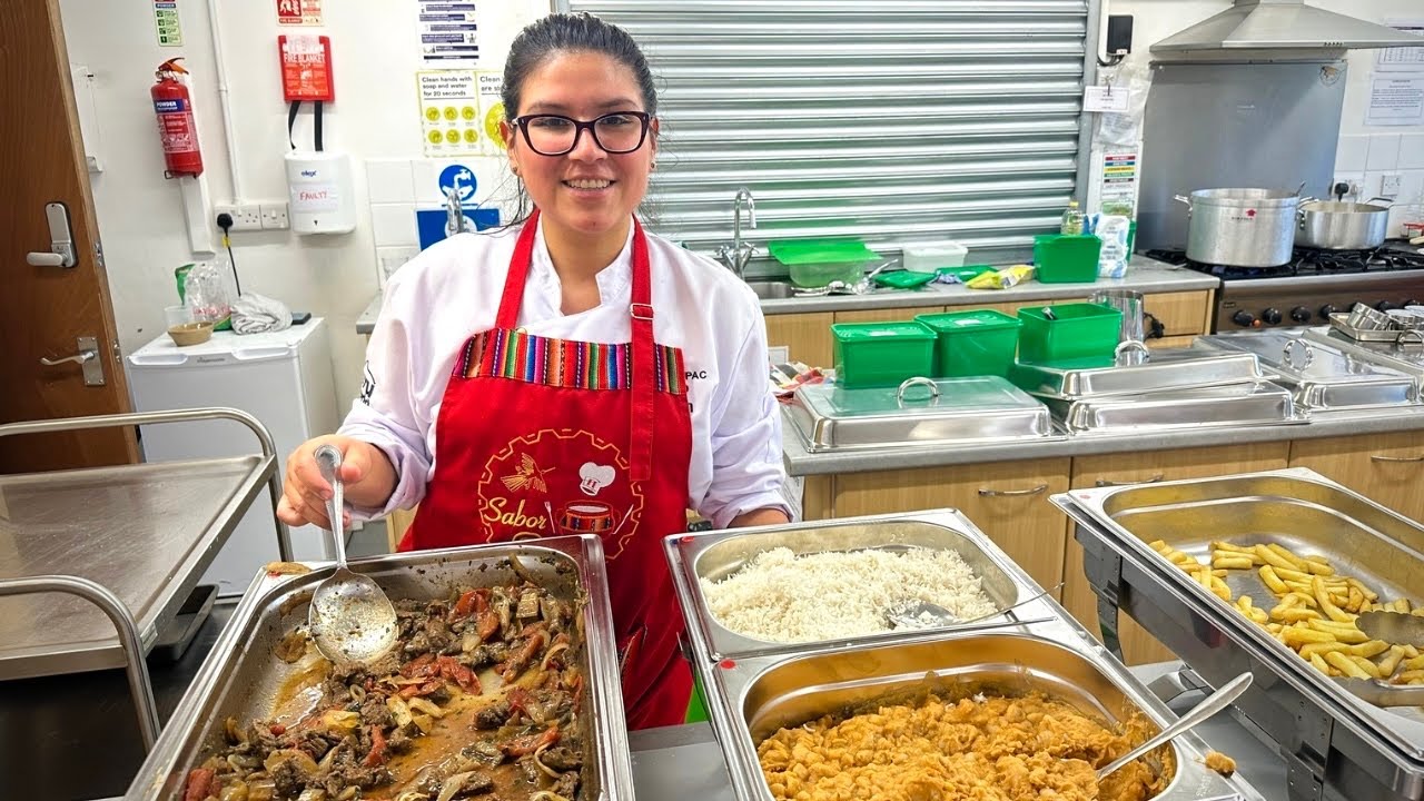 👩‍🍳¡BUFFET PERUANO ILIMITADO EN INGLATERRA! 🇵🇪🇬🇧