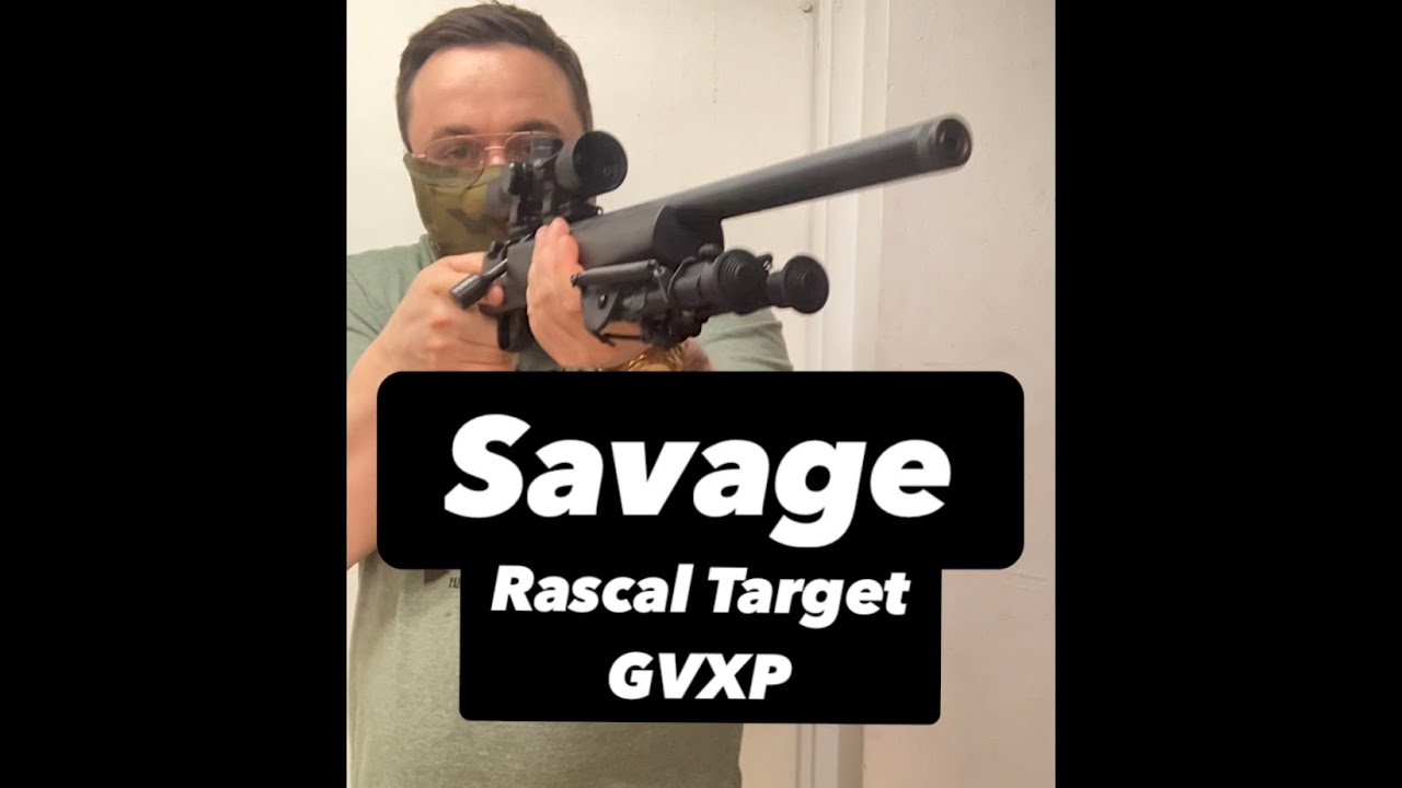 The Smallest Sniper You’ve Ever Seen | Savge Rascal Target GVXP in .22 Cal 