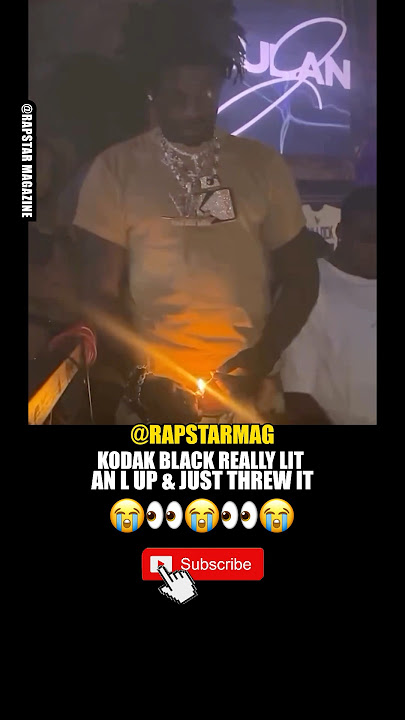 Kodak Black Really Just did that 😭😭😭 #KodakBlack #HipHop #Rapper