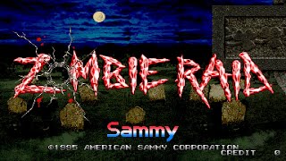 Zombie Raid Arcade Longplay