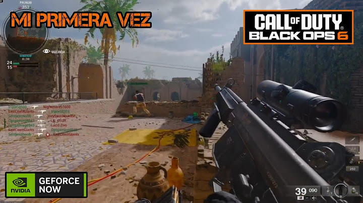 CALL OF DUTY BLACK OPS 6 BETA MI PRIMERA VEZ GeForceNOW 🎮💚 1080p60FPS