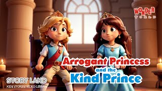 Arrogant Princess and the Kind Prince | English Moral Stories for Kids | AI Cartoon Digital TV