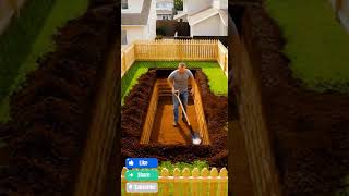Ultra-Realistic Backyard Bunker Build Timelapse | From Lawn to Luxury Underground Shelter in15 Steps