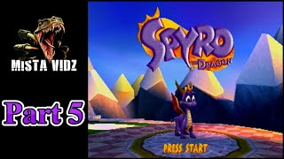 Spyro the Dragon (PS1) Playthrough Part 5/6