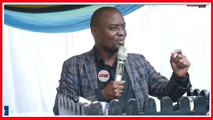 MBUNGE GAMBO ALIPUKA - ''SIWEZI KUSIFU NA KUABUDU, MAHAKAMA SIO KAZI YAKE KUIMBA MAPAMBIO''...
