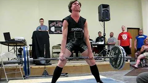Debbie Damminga 408 lb record-setting deadlift at ...