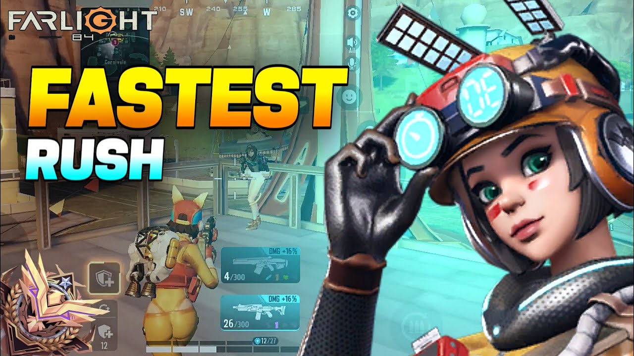 Fastest Rush With AKM . 