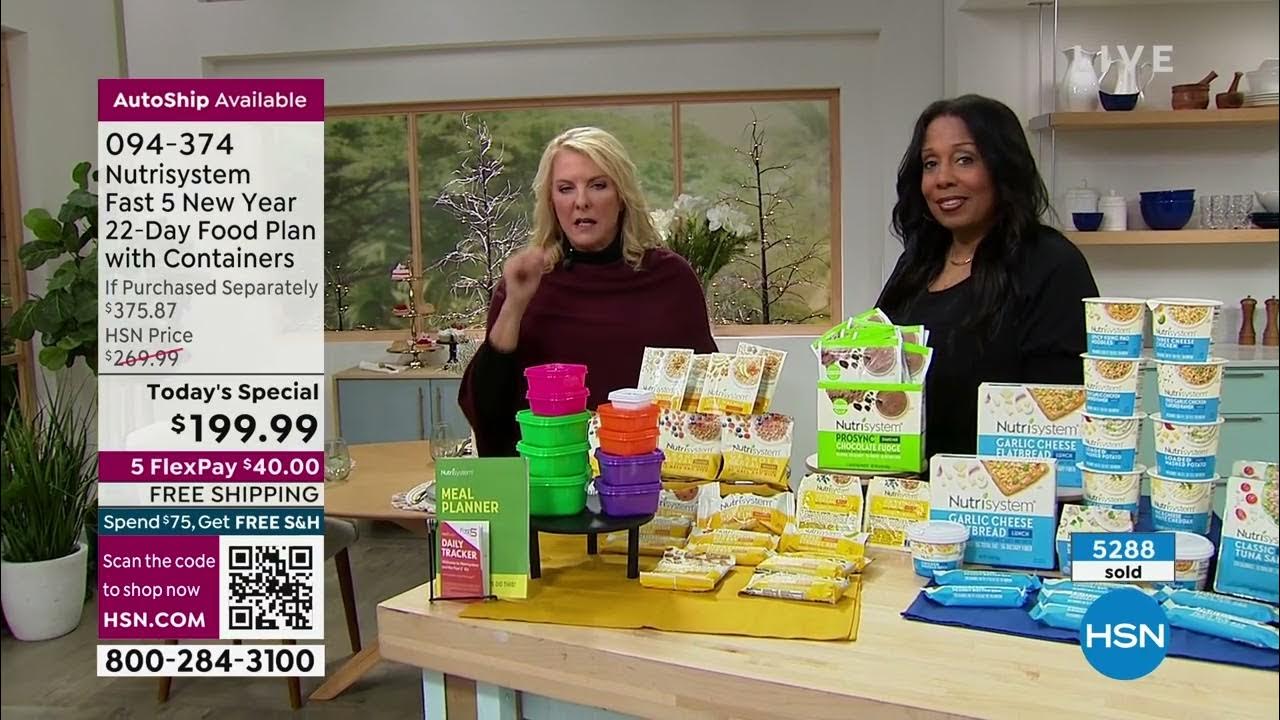 HSN Nutrisystem 01.03.2023 09 PM YouTube