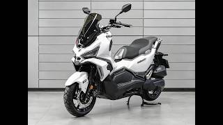Vehicle & Style 24h - A Close Look at the 2026 SYM Husky ADV150: 15 HP VVA Engine, with ABS and TCS.