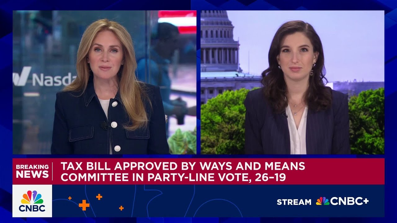 House Republican tax bill approved by Ways and Means Committee in party ...