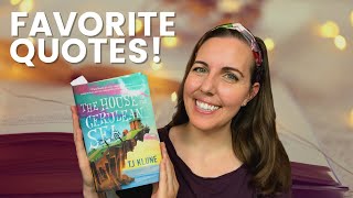 Favorite Quotes from The House in the Cerulean Sea!! SPOILERS!