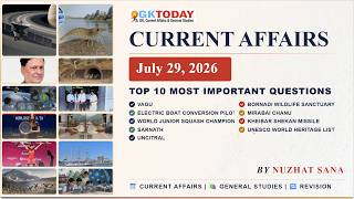 GKToday Current Affairs 🎯 29 July, 2026 screenshot 1