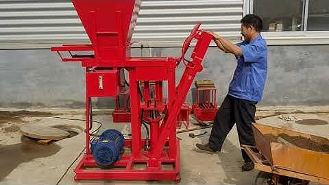 HBY2-15 Soil earth brick machine