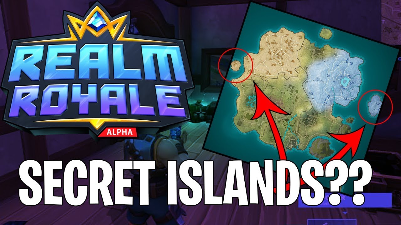 Realm Royale // Secret ISLAND! WHAT HAPPENS IF I LAND HERE?